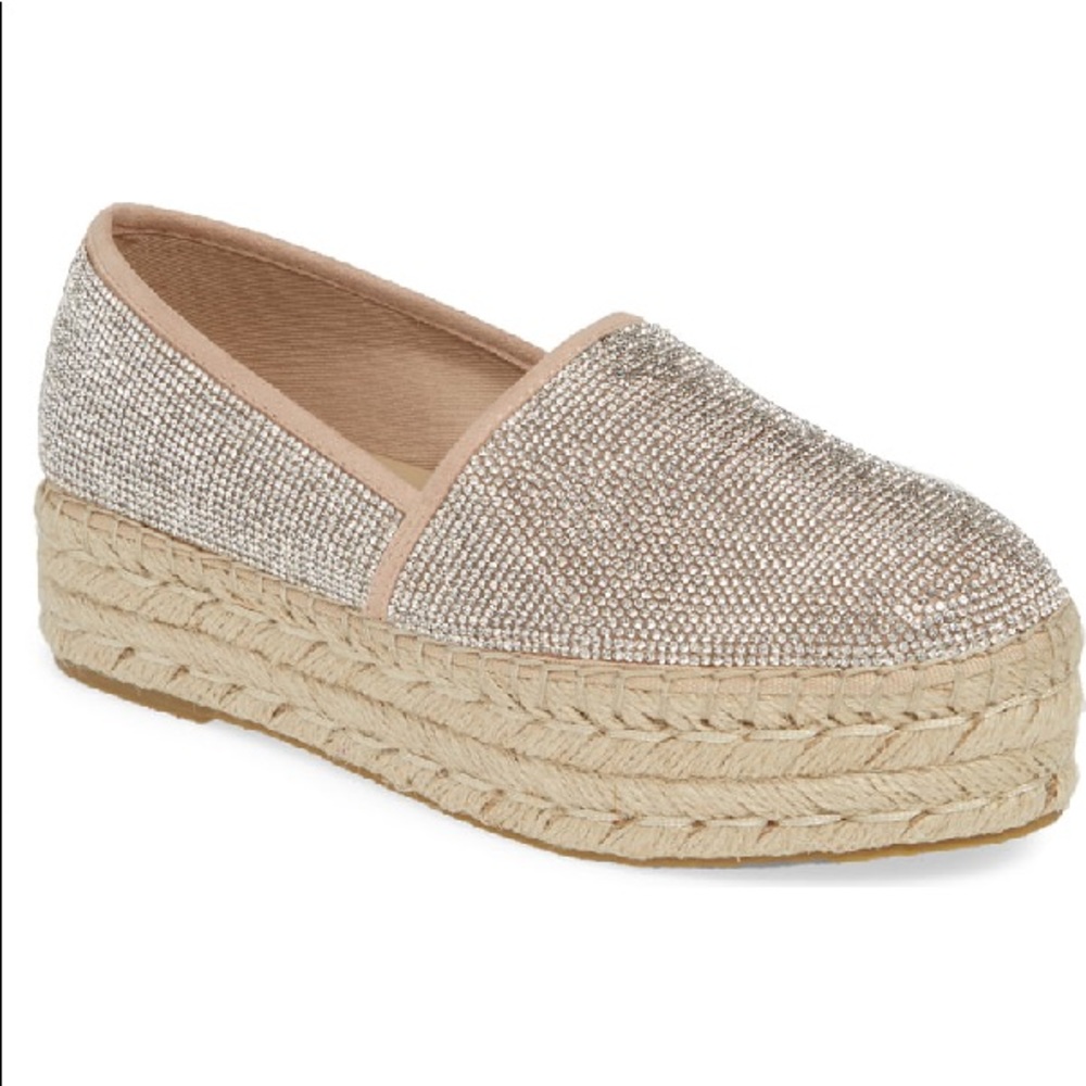Steve Madden Alexia Crystal Espadrilles